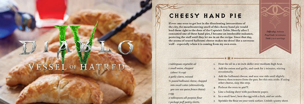 Blizzard Releases Thanksgiving Recipe Videos from Diablo Cookbook ...