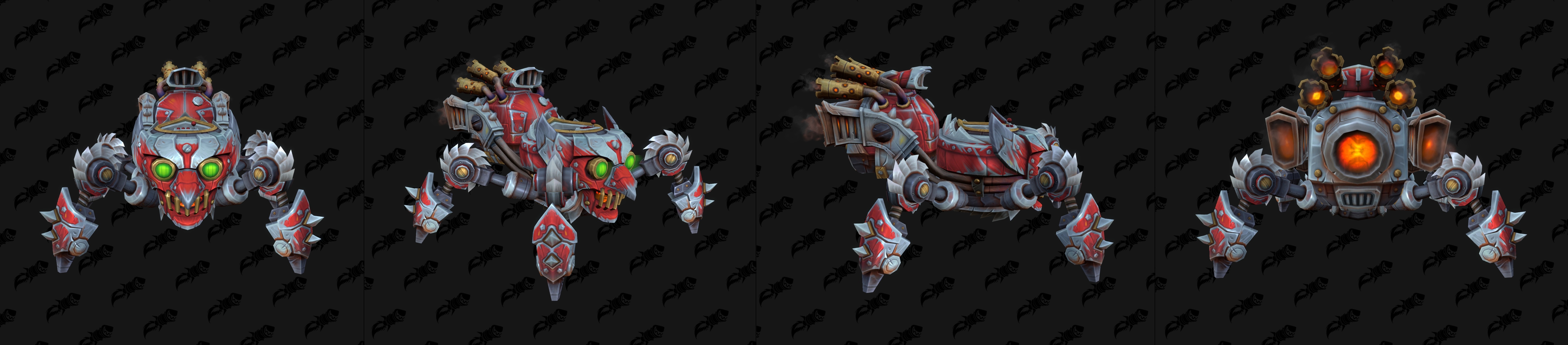 The War Within Season 2 Keystone Master Mount - Crimson Shreddertank