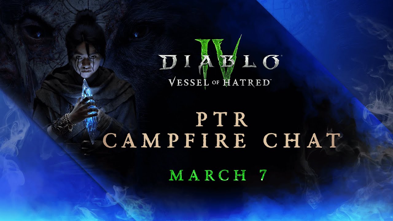 Diablo 4シーズン8 PTR Campfire Chat LiveBlog