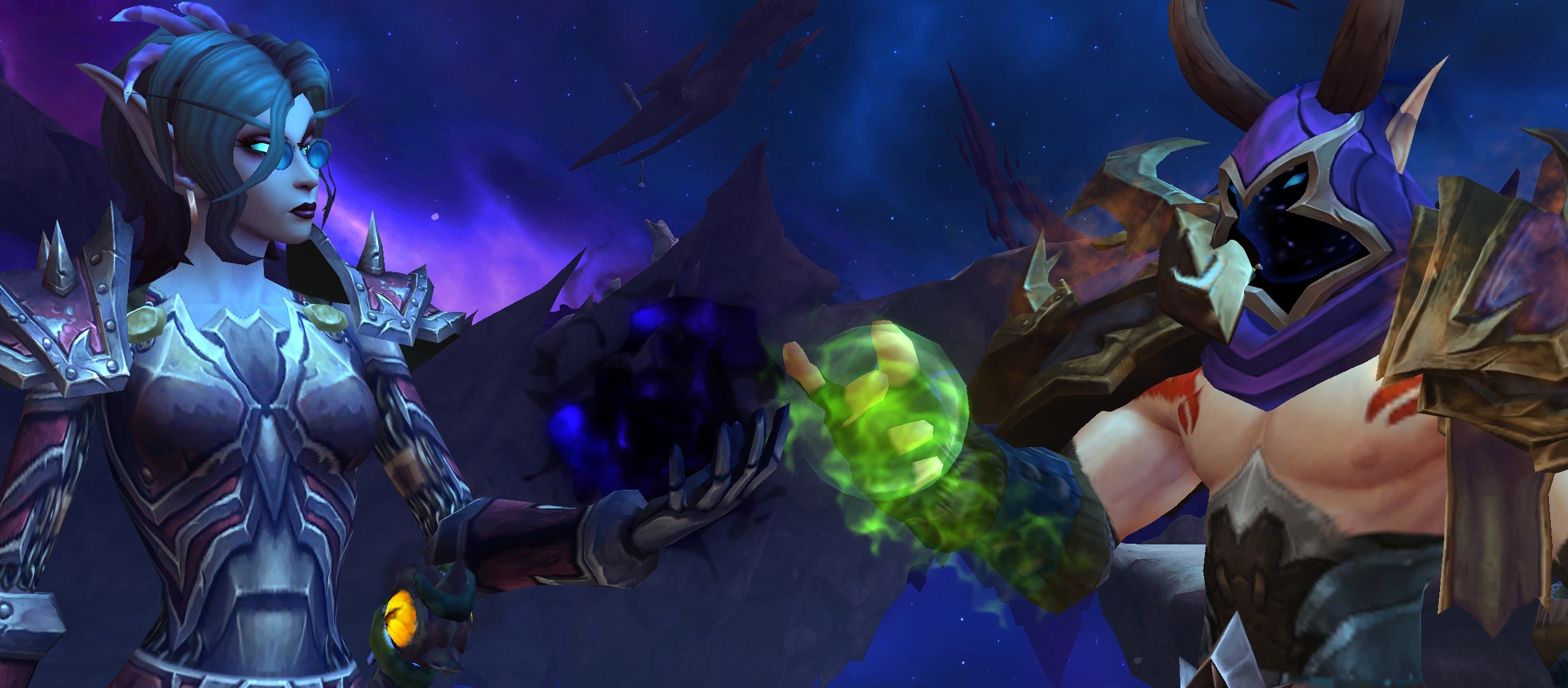 Void Elf Demon Hunters Teased in 11.2 K'aresh Side Quests?