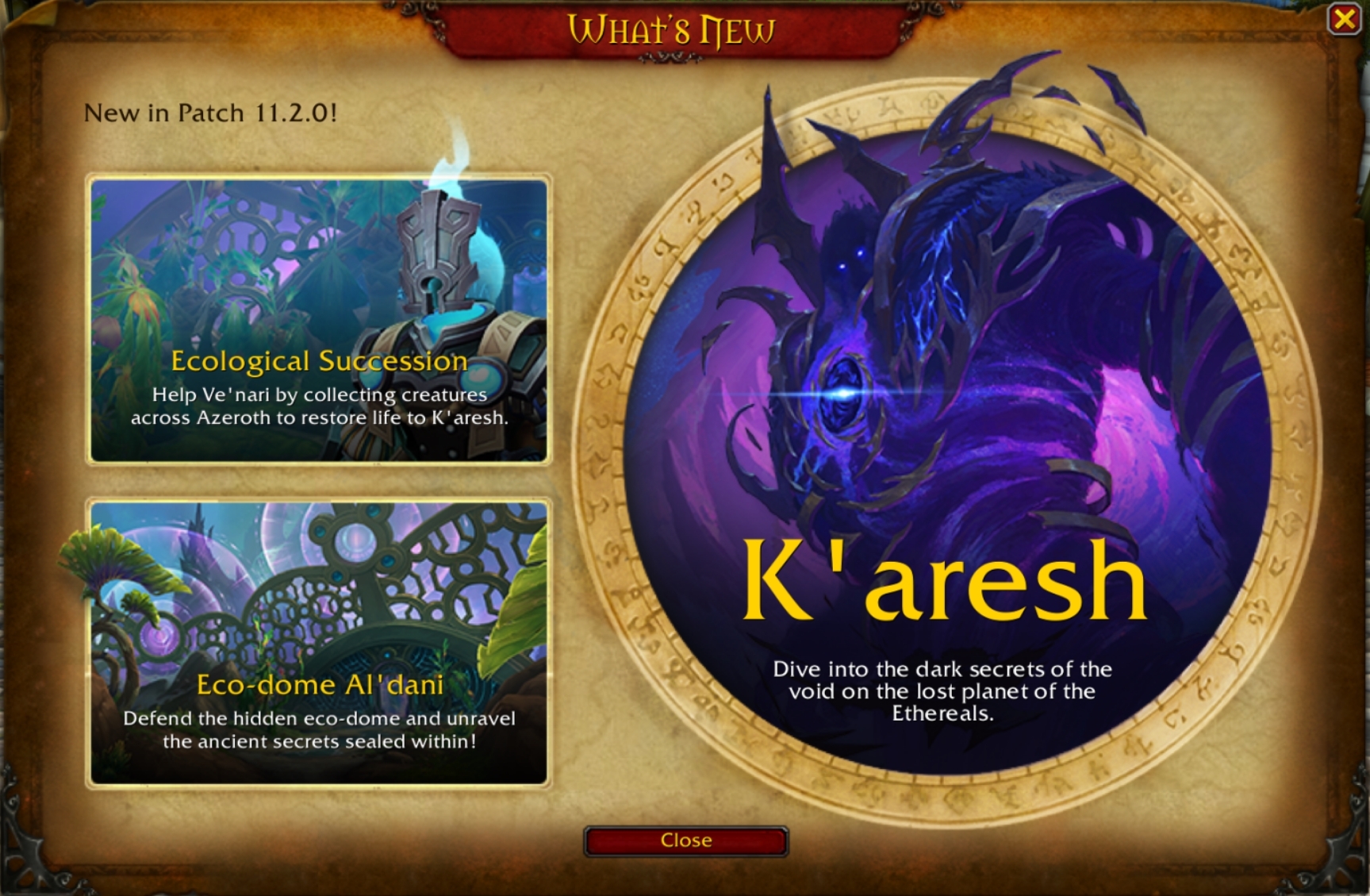 New Splash Screens for Patch 11.2 and Season 3 of The War Within