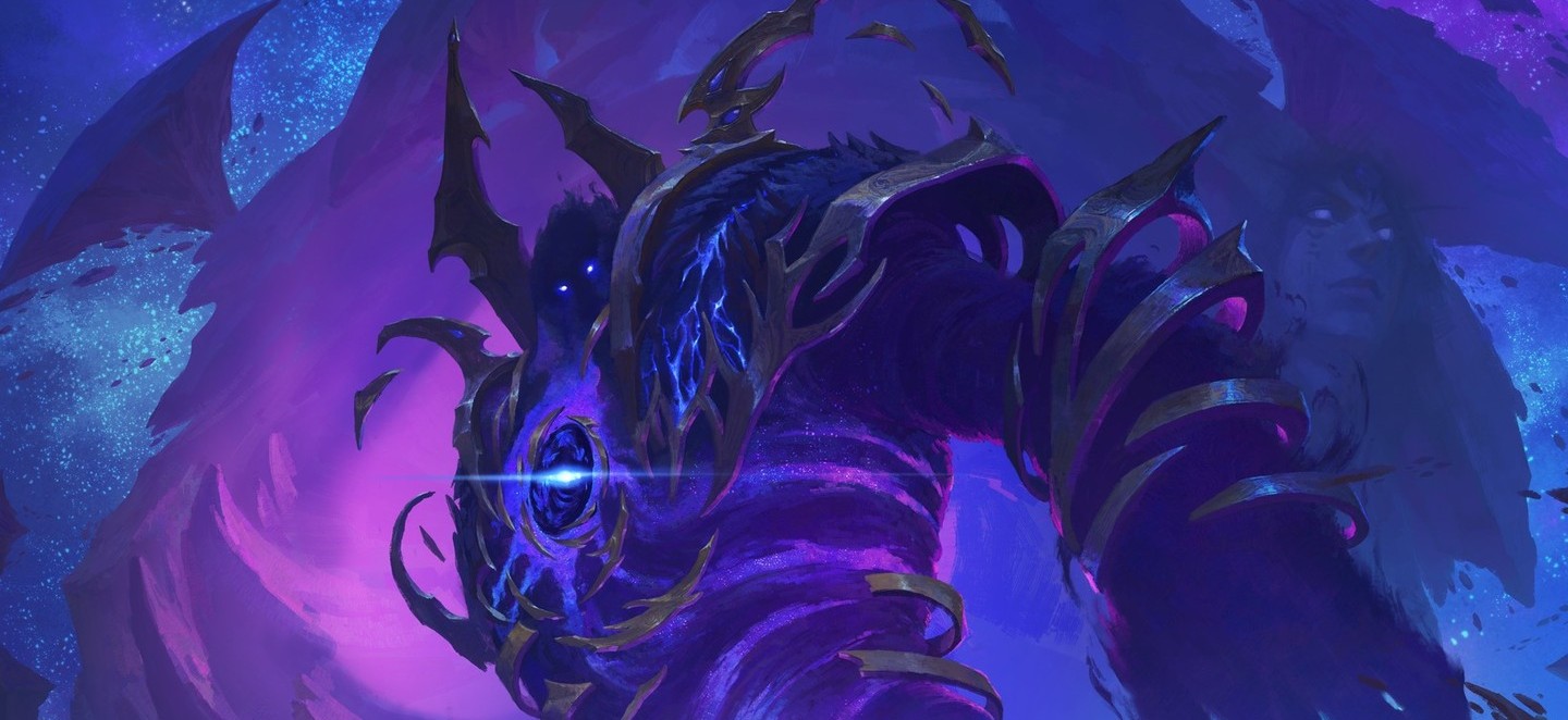 New Ghosts of K'aresh Key Art for Patch 11.2 - Alleria vs. Dimensius