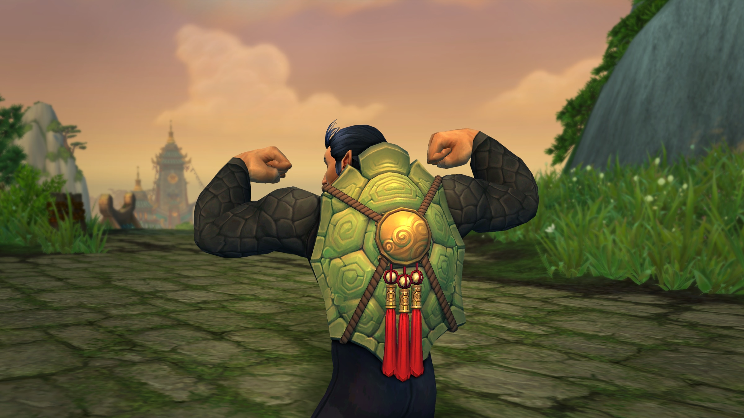 Get the Adorned Half Shell Transmog by Watching WoW on Twitch!