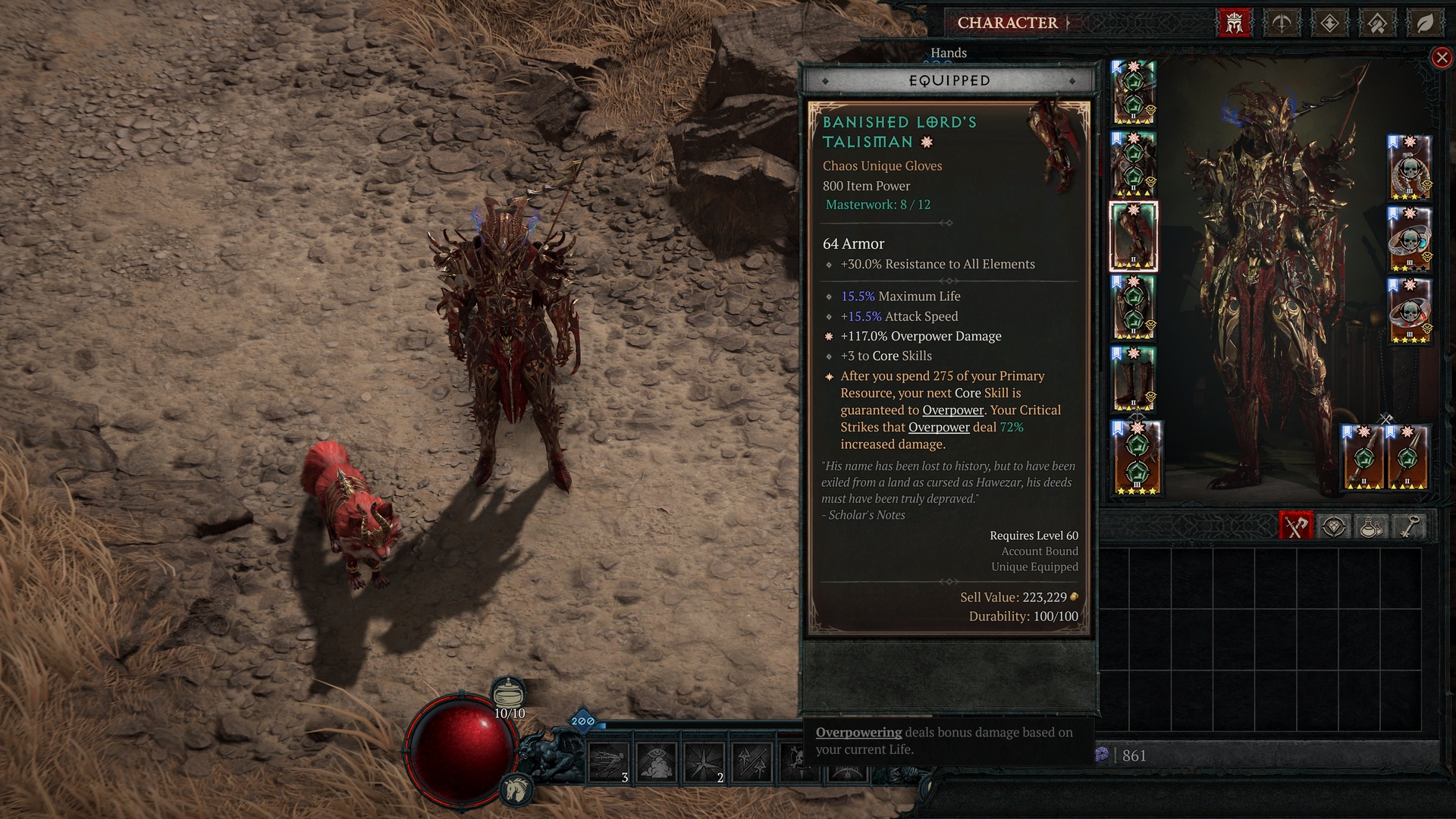 Post-PTR Feedback Adds New Chaos Armor Last Minute in Diablo 4 Season 10