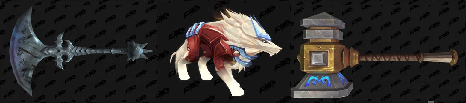 Transmog Uther's Hammer of the Lightbringer - Potential Shadowlands Timewalking Vendor Rewards