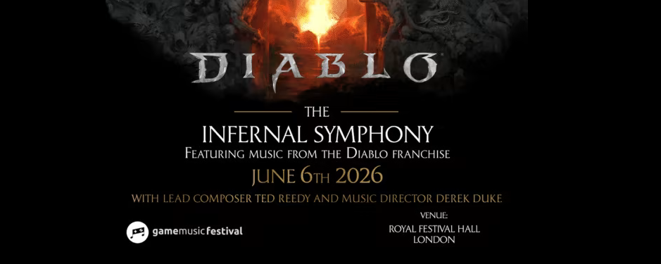 Diablo Travels to London for Game Music Festival 2026