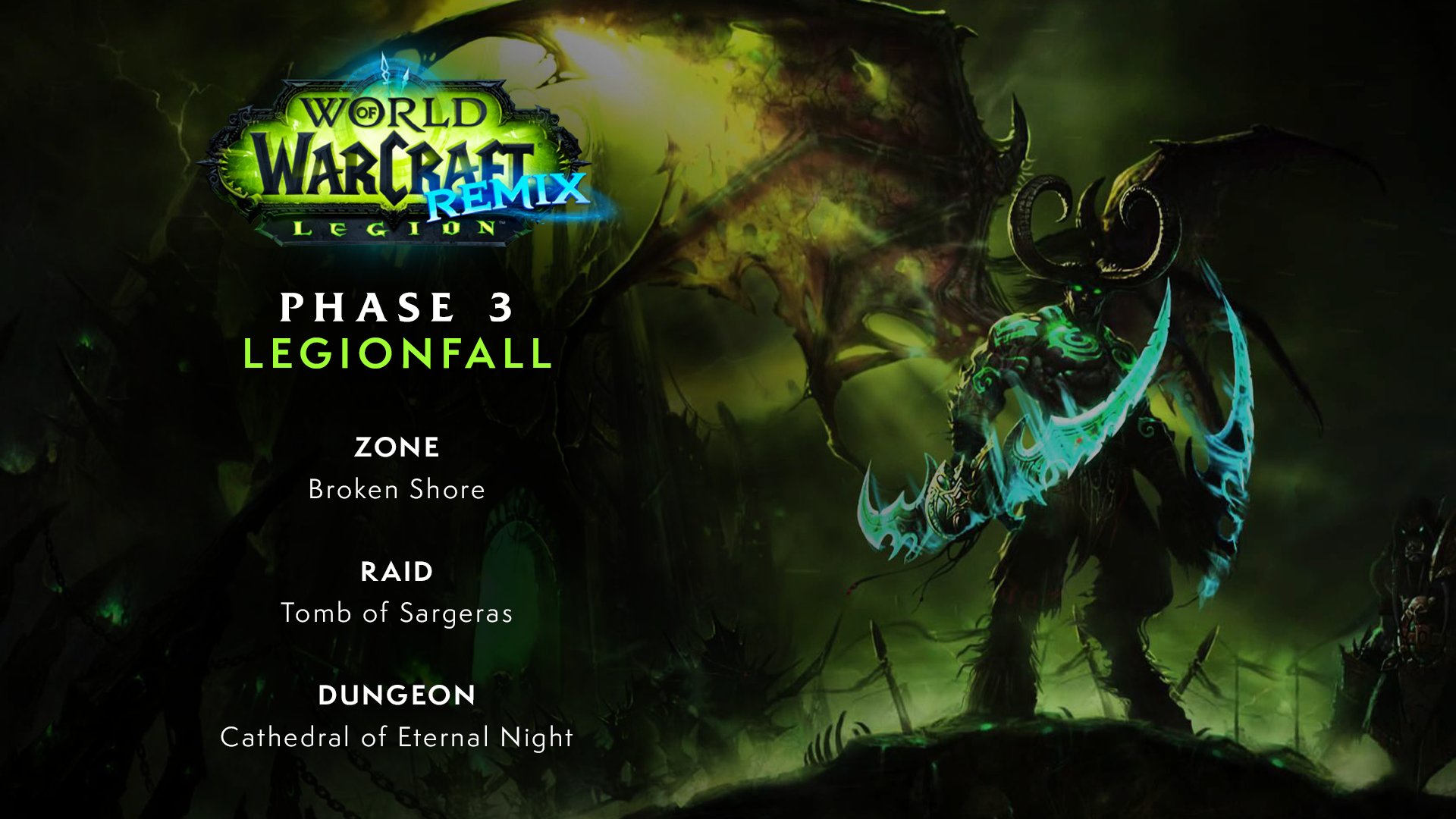 Legion Remix Phase 3: Legionfall Now Live
