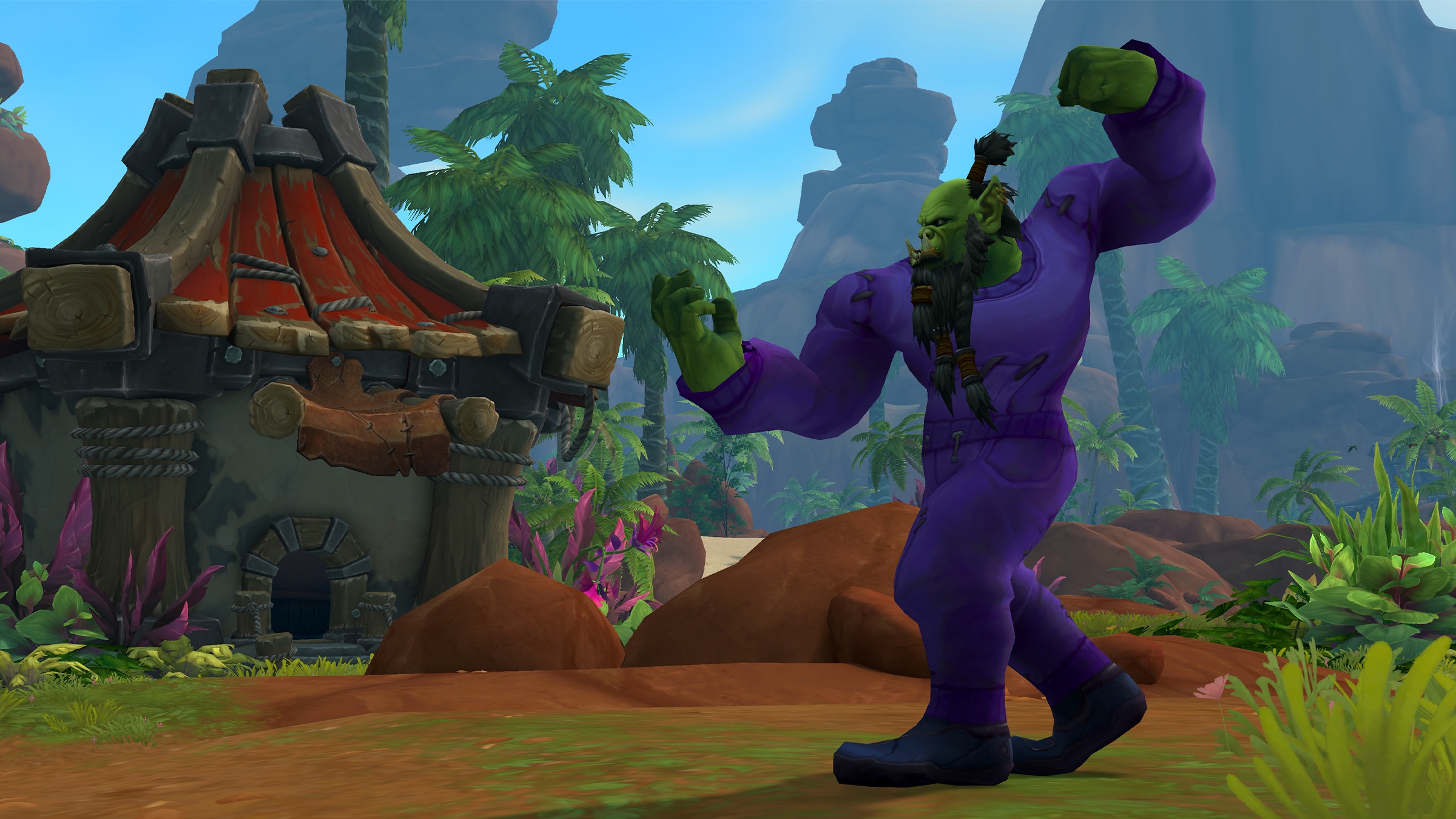 Violet Sweatsuit Transmog Twitch Drop Available November 11th