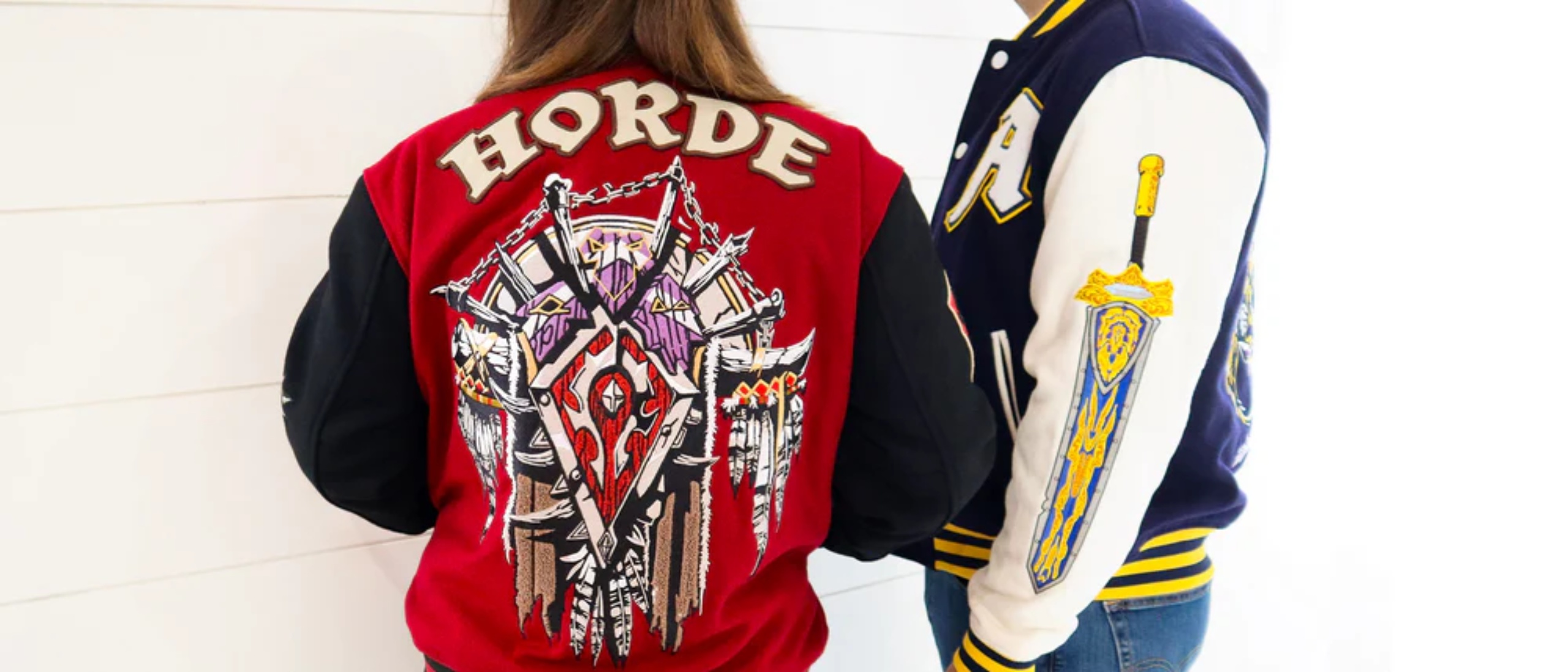 Unite or Fight - Horde vs Alliance Varsity Jackets Now Available From the Blizzard Gear Store