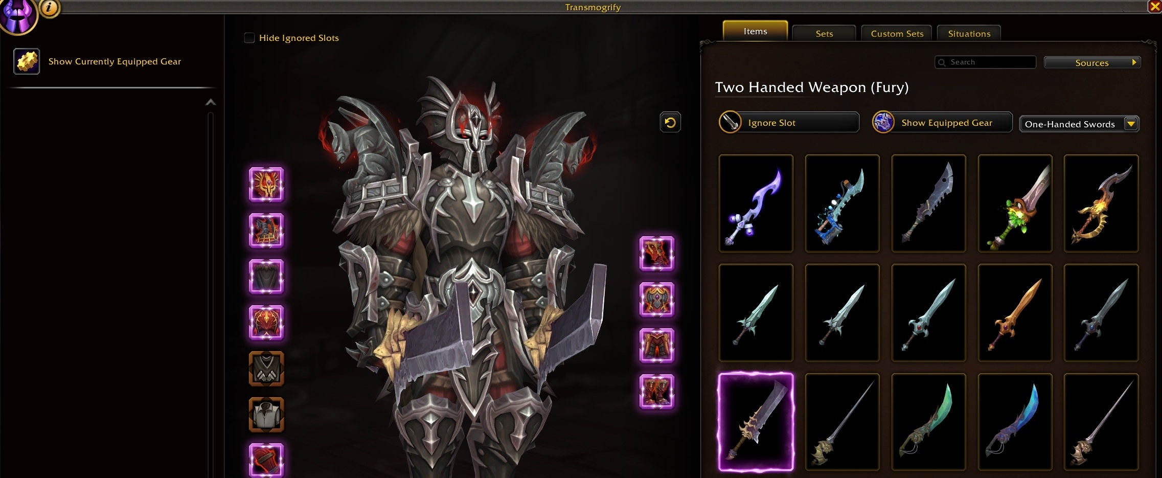 Single-Minded Fury Warrior Transmog Preview on the Midnight Beta