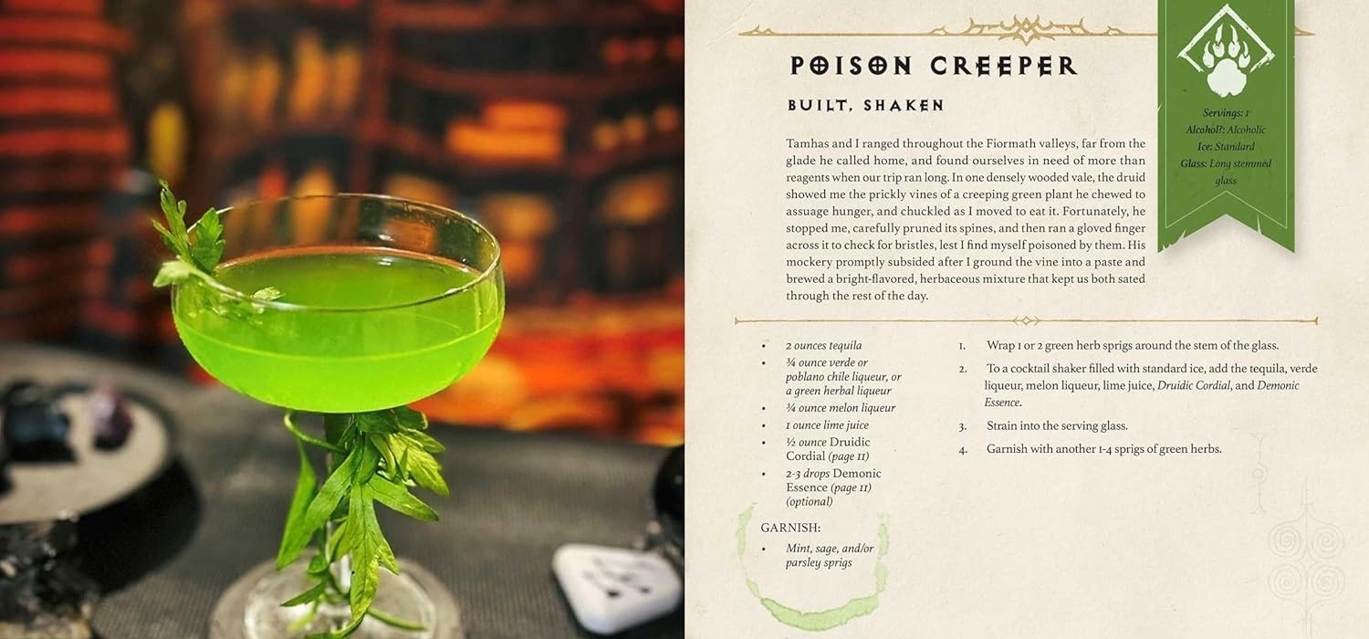 Blizzard Reveals Two More Drinks from Diablo Themed Cocktail Book