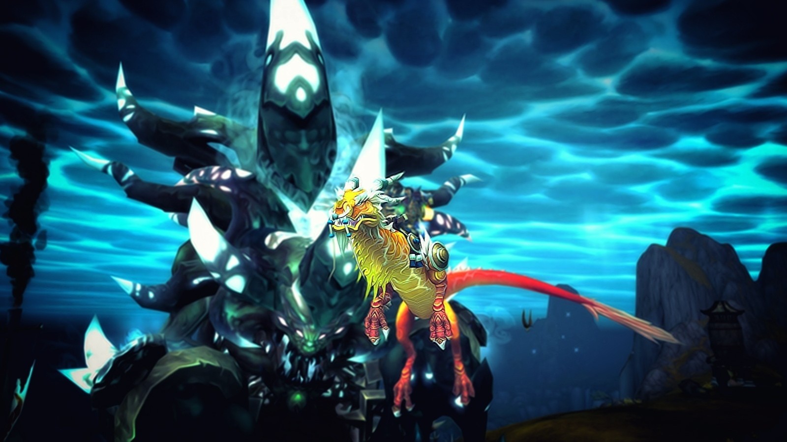 How to Get Reins of the Thundering August Cloud Serpent in Mists of Pandaria Classic