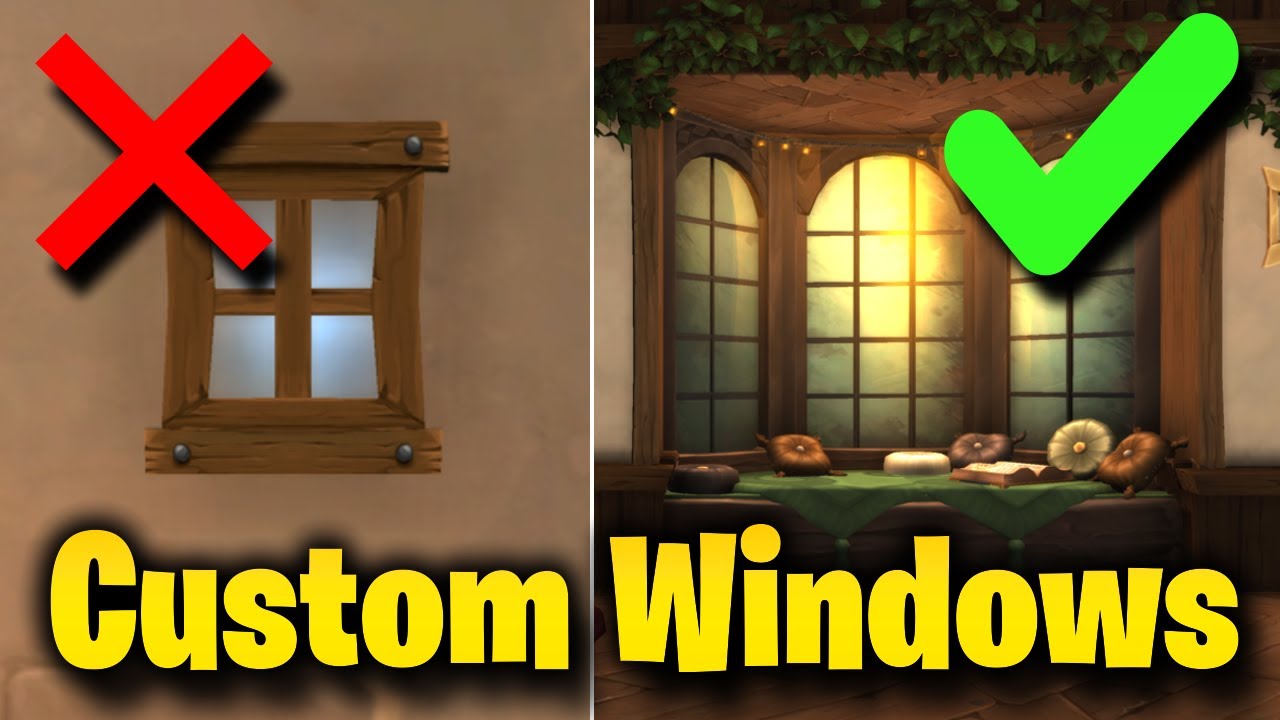 Custom Player Housing Windows - Housing Tutorial Highlight