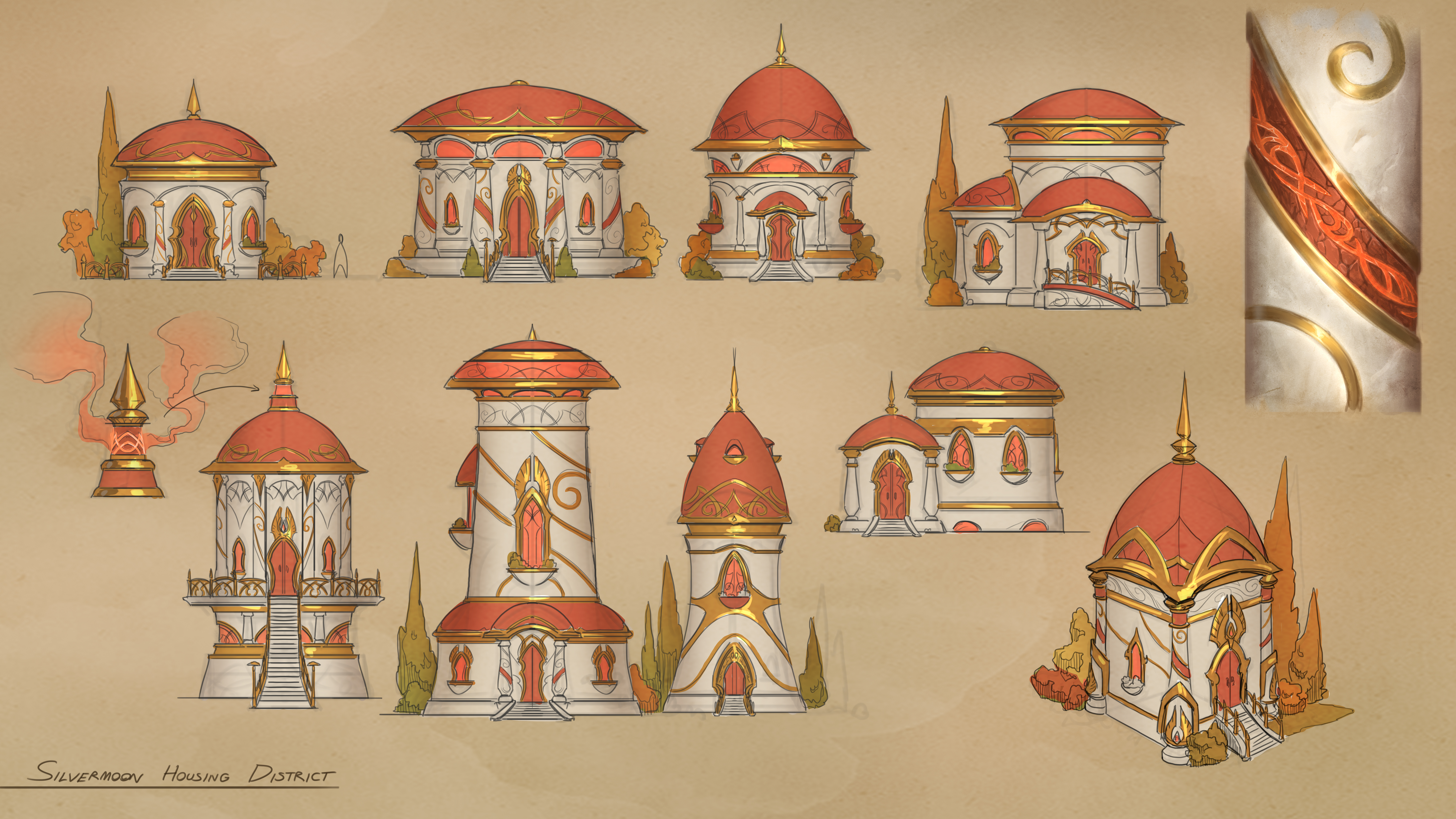 Silvermoon Neighborhood Teased - Midnight Concept Art Spotlight