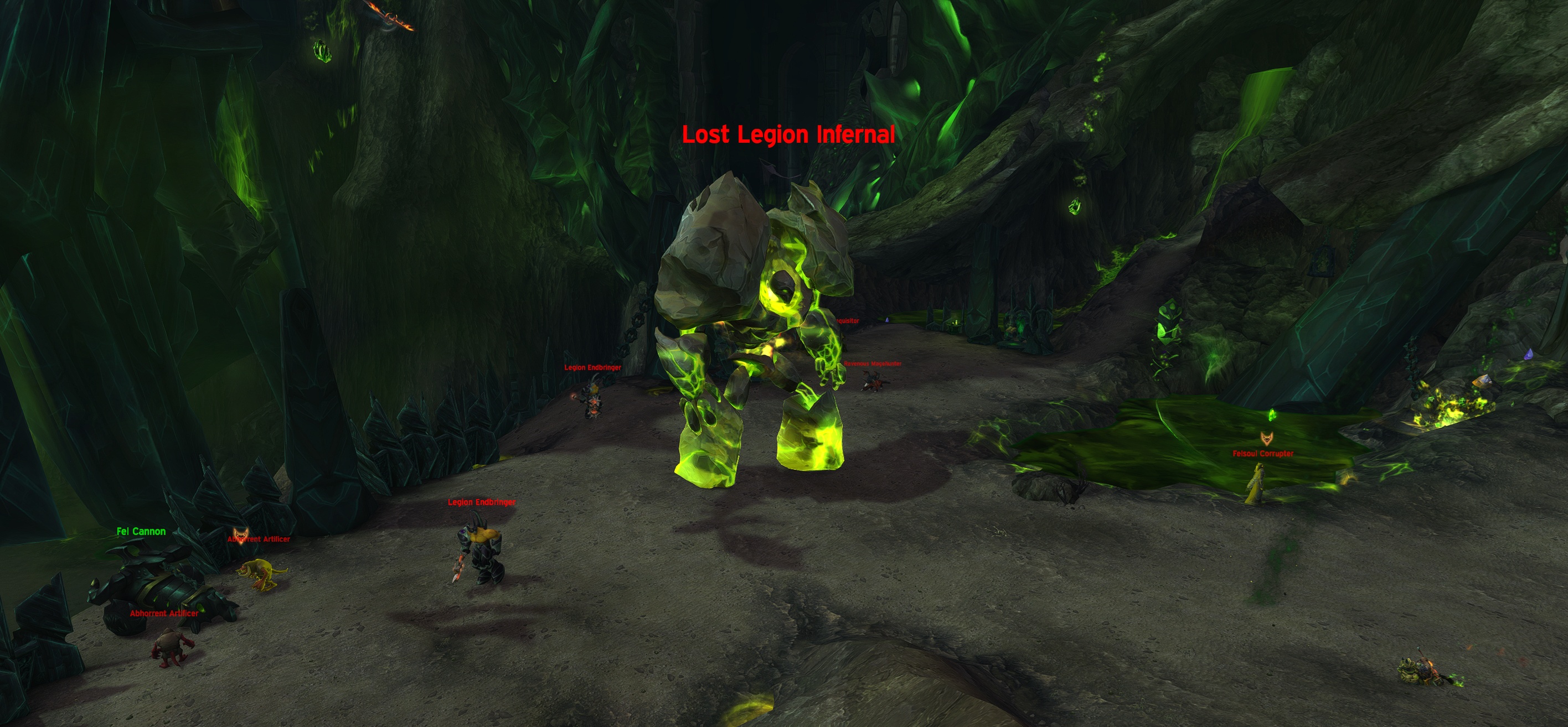 Lost Legion Infernals in Legion Remix - New Spawning Repeatable "World Boss"