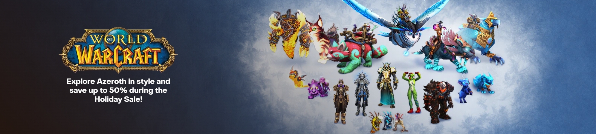 Save Big Through January 5th with the World of Warcraft Holiday Sale