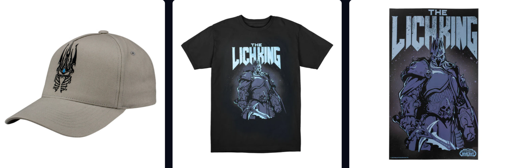 New Lich King Merchandise Now Available From the Blizzard Gear Store