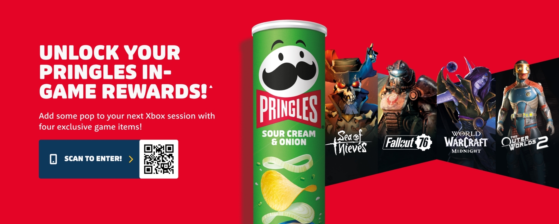 Earn a Crimson Bow Tie Cosmetic with UK/EU Pringles Xbox Promotion
