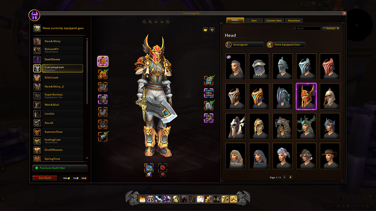 Everything To Know About Midnight's Transmog System
