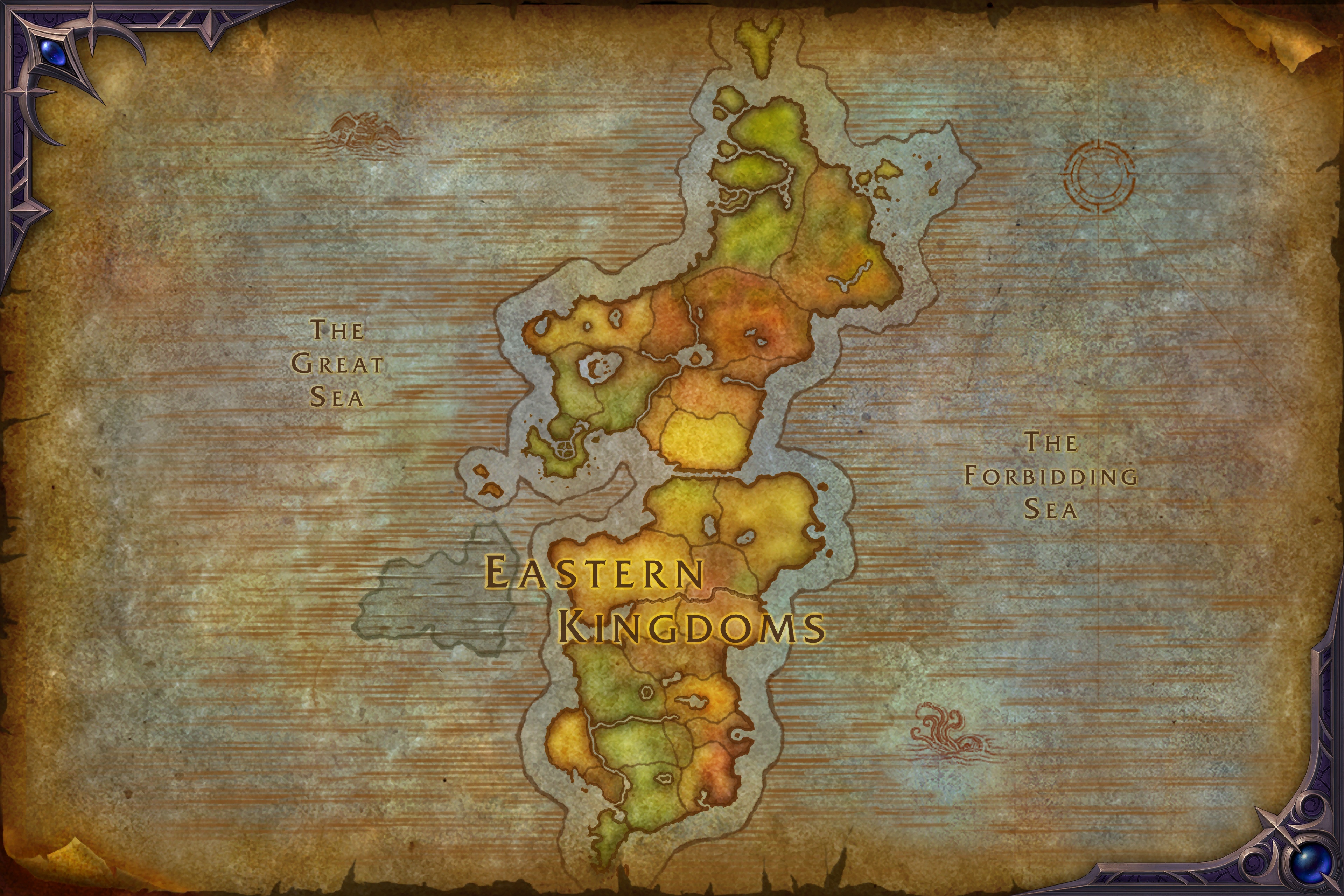 Updated Quel'thalas & Eastern Kingdom Zone Maps in Midnight Beta
