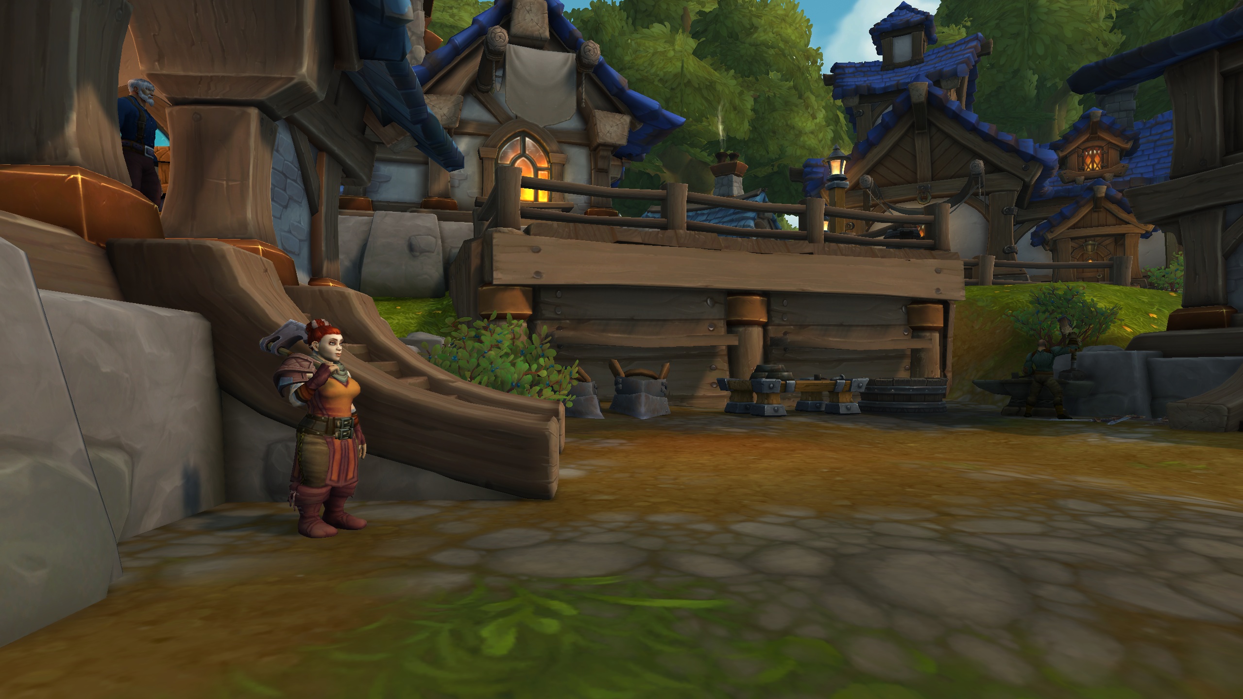 Request Additional Materials from Lumberjacks with Essence of Lumber in Midnight