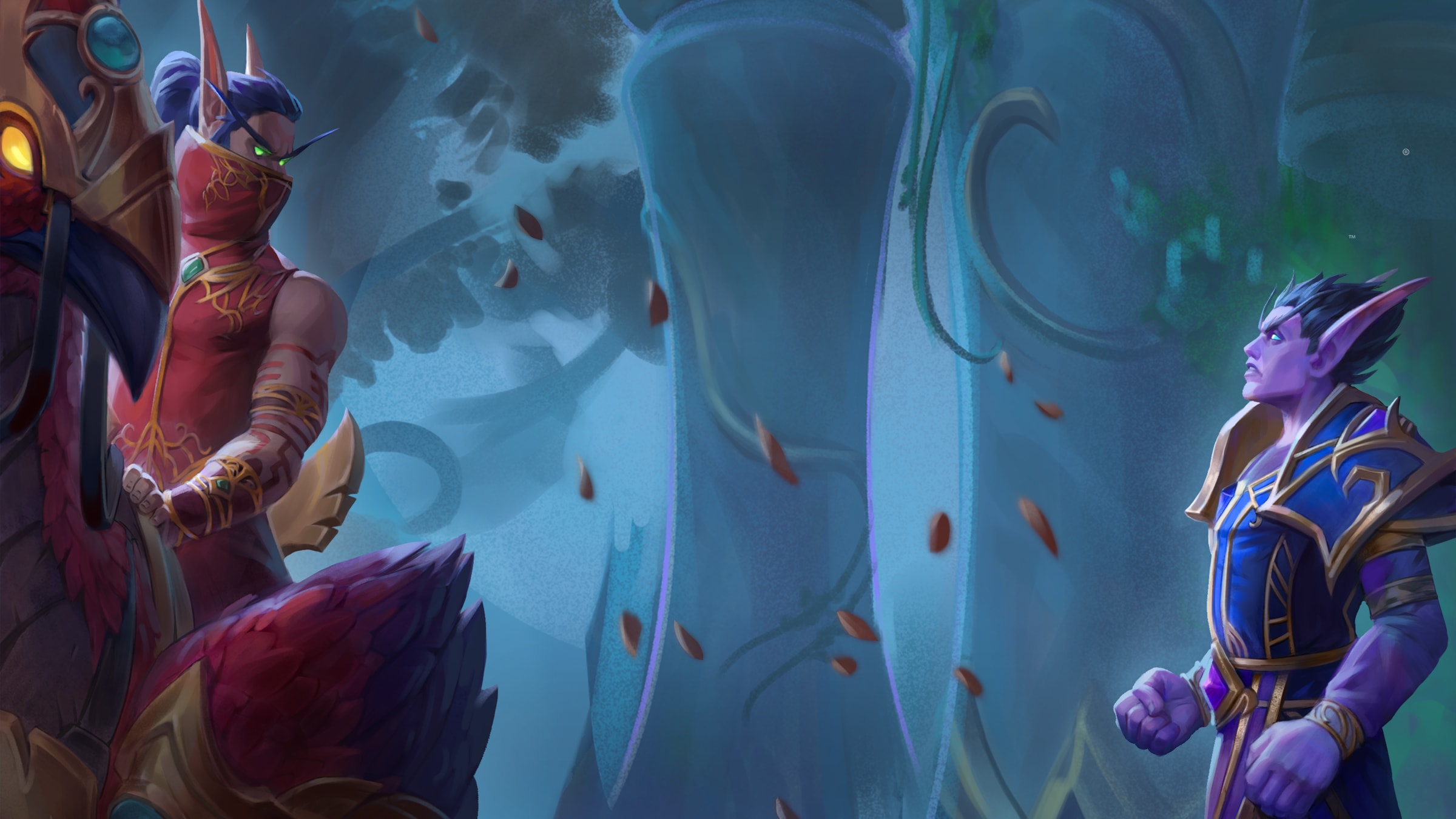 Warcraft Short Story: "The Void Between" by Alex Acks - Magister Umbric & Grand Magister Rommath