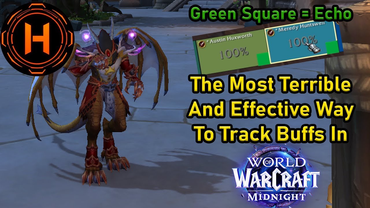 A Terrible Workaround Solution for Tracking Buffs on Raid Frames in Midnight Pre-Patch