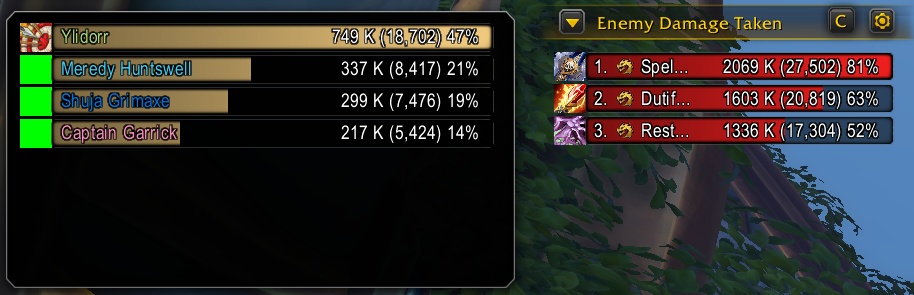 New Enemy Damage Taken Metric Added to the Damage Meter on Midnight Beta