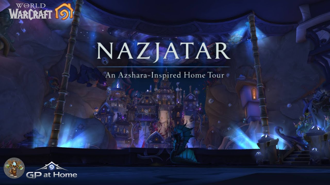 A Palace Fit for a Queen: Azshara's Scrying Chamber Nazjatar-Inspired Home
