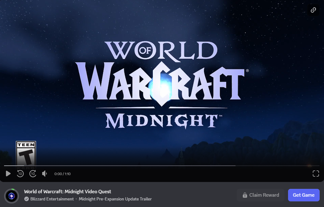 Watch Midnight Pre-Patch Trailer to Earn Discord Currency