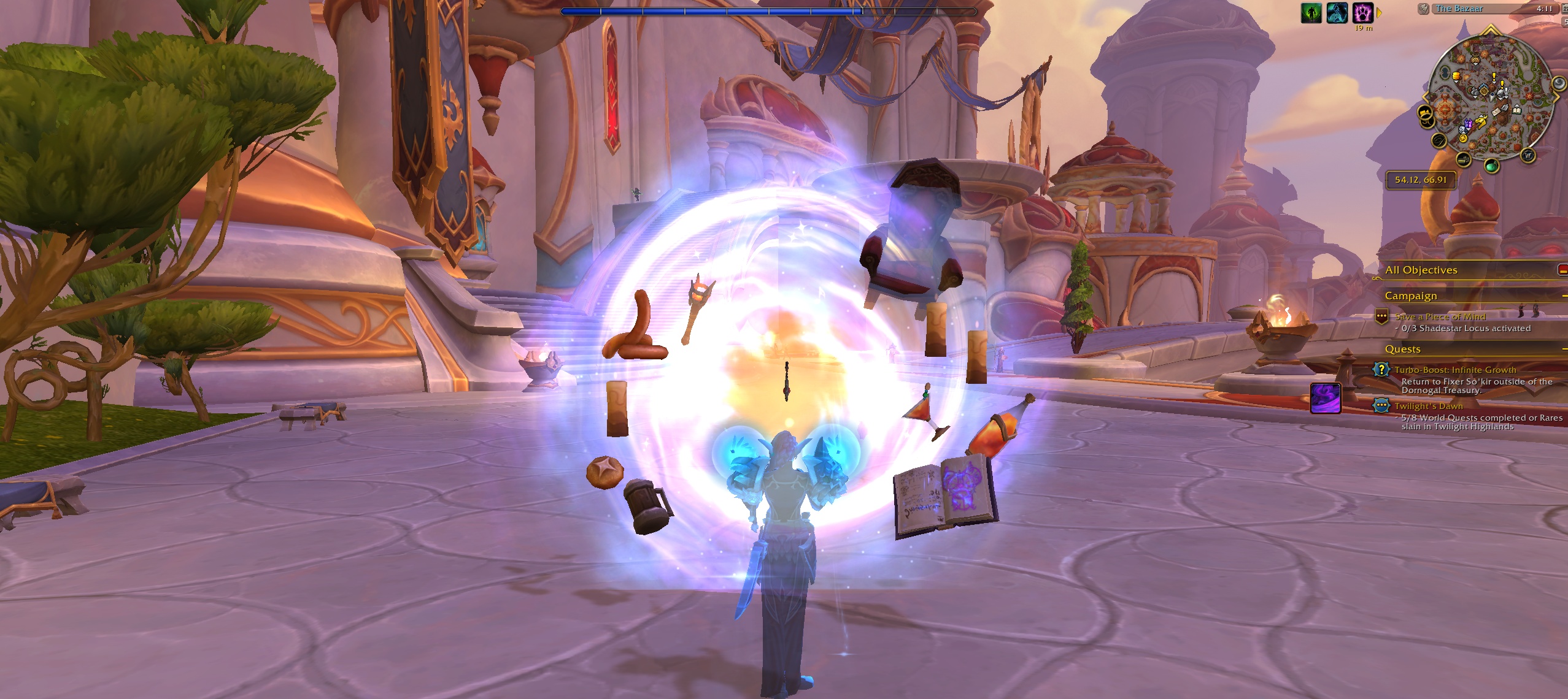 Fast Travel to Silvermoon City with the Personal Key to the Arcantina Toy