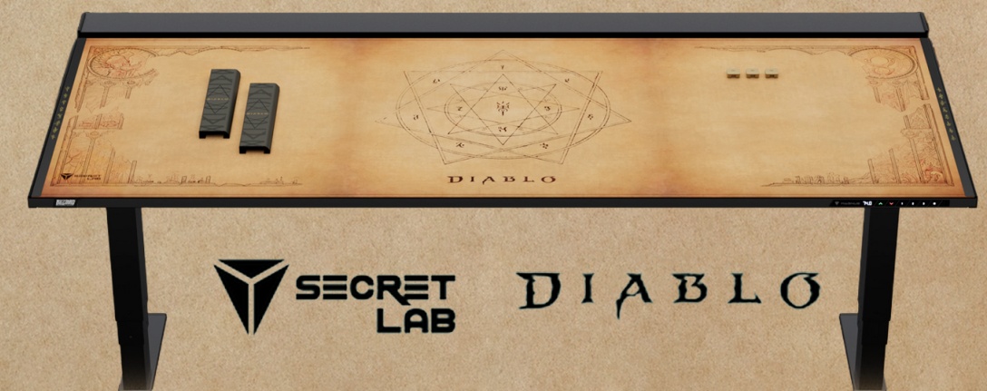 Vanquish Hatred with the New Secretlab x Diablo MAGNUS Pro Desk