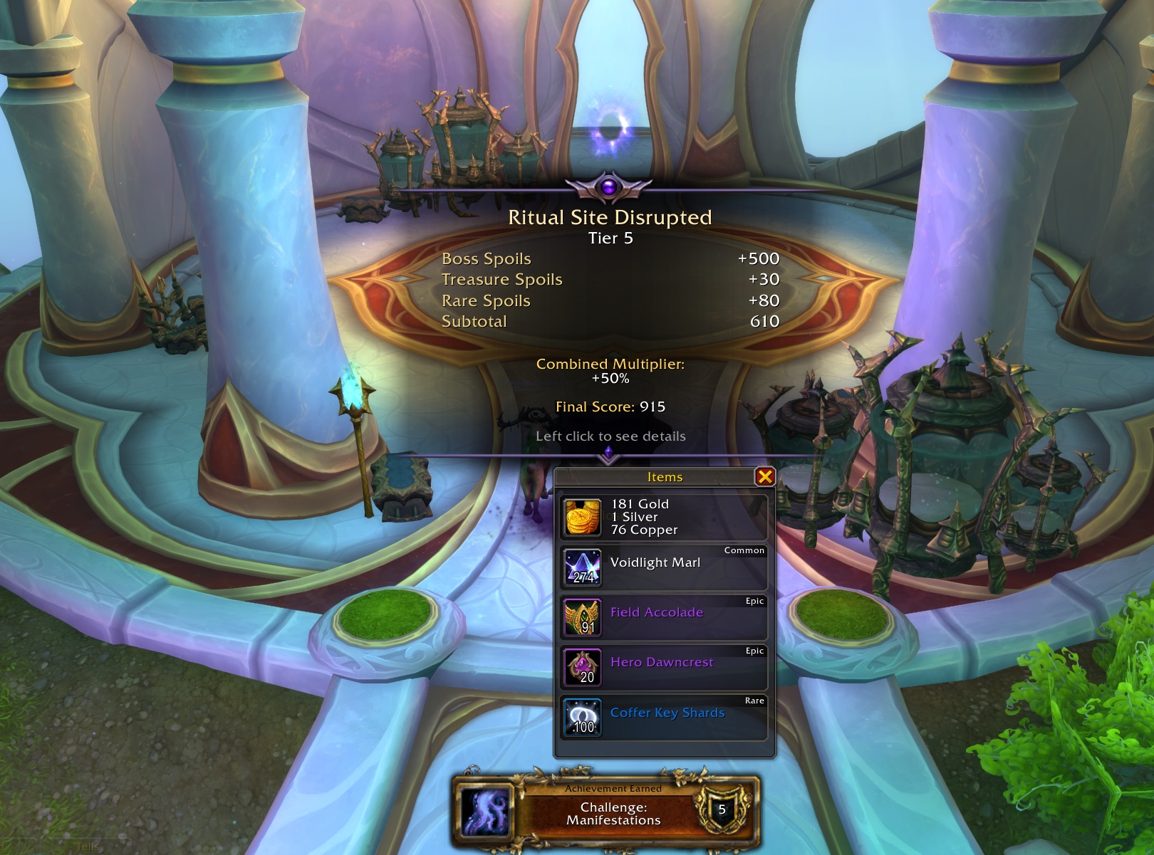 Farming Voidlight Marl from Ritual Sites in Patch 12.0.5