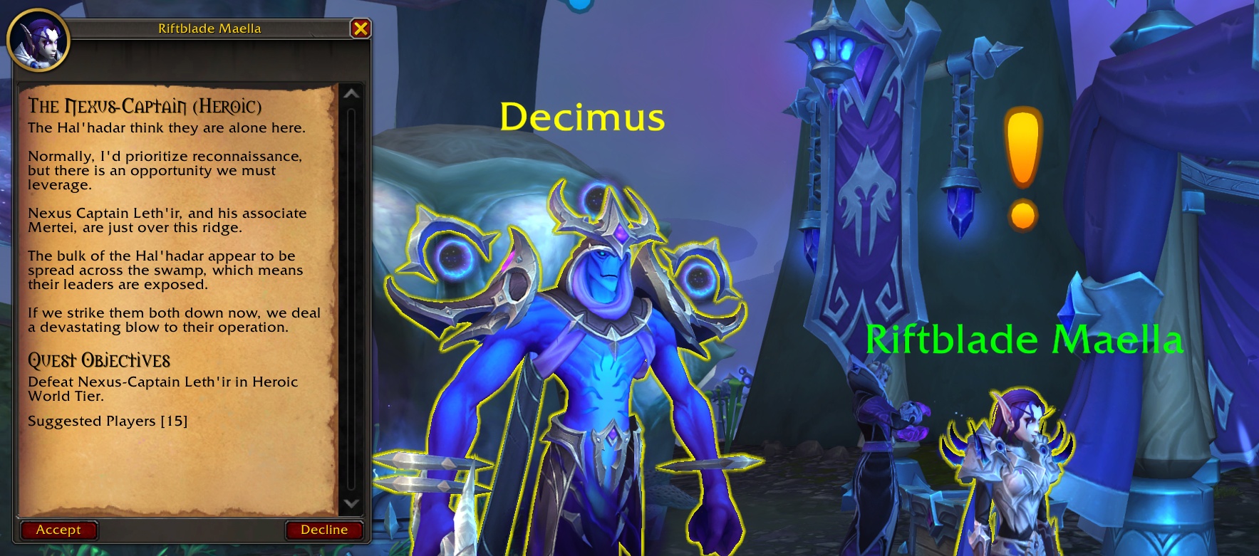 Invasion Point World Bosses in Patch 12.0.7