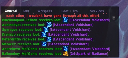 Ascendant Voidshard Hotfix Now Live - 100% Drop Rate from Raids, Mythic+ and More