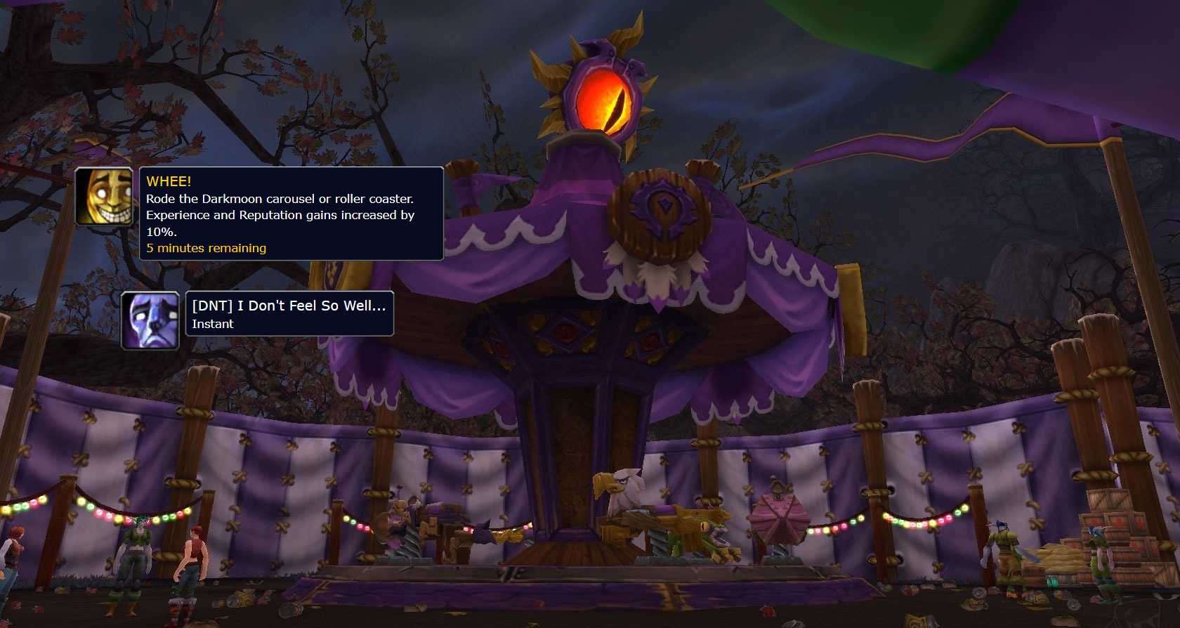 Darkmoon Faire Reputation Buff Benefits Midnight Renown Over Cap