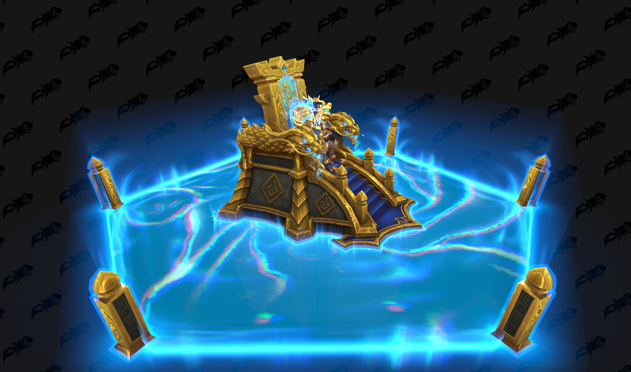 Chinese Exclusive Azure Dragon Varian Wyrnn Transmog and Toy Models