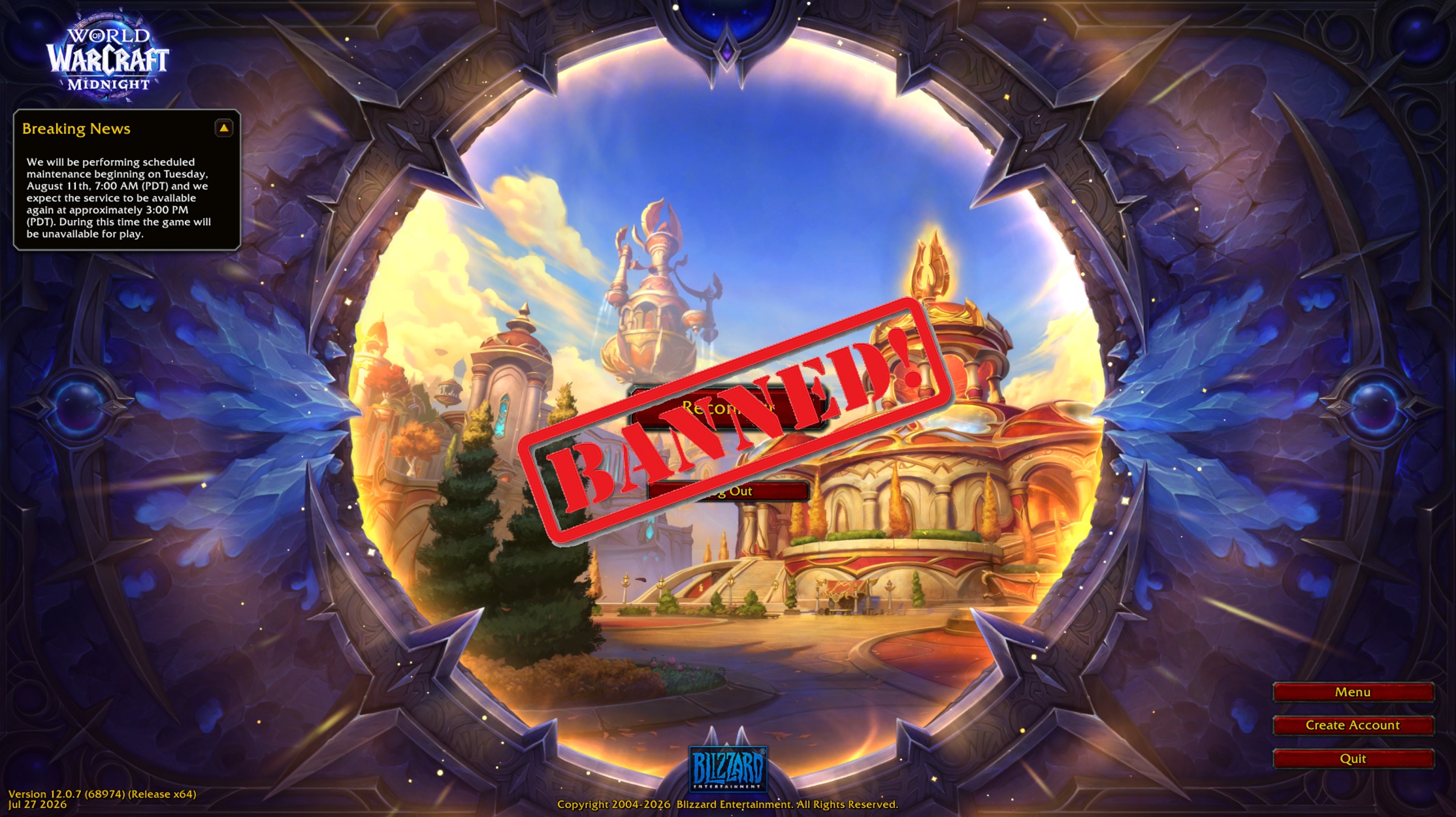 Ban Wave Catches Raid Mid-Rotmire Pull - Possible 6 Month Ban