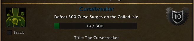 The 300 Cursed Surge Achievement Takes a Very Very Long Time