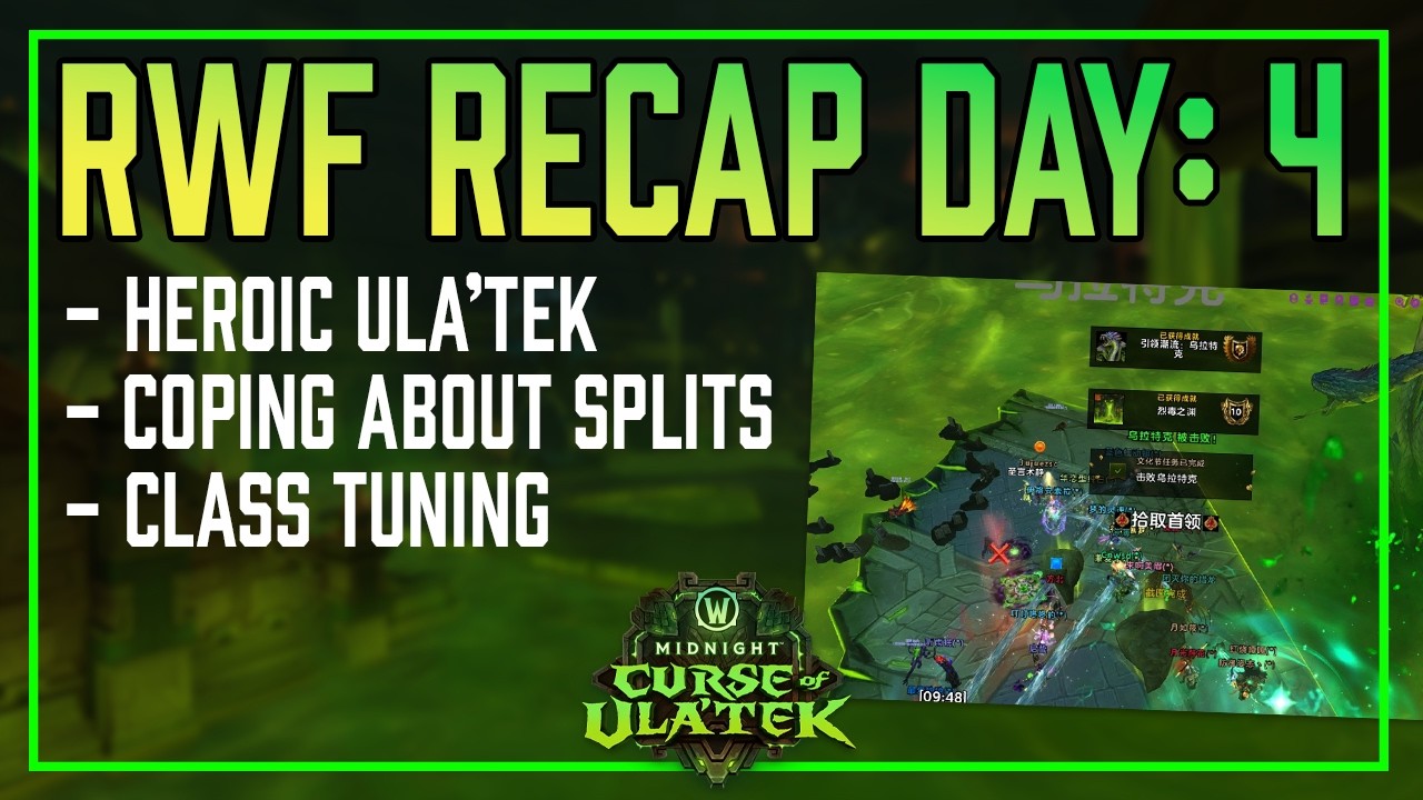 Venomous Abyss Race to World First Day 4 Recap: Mythic Begins, Ula'tek Killed, and Class Tuning