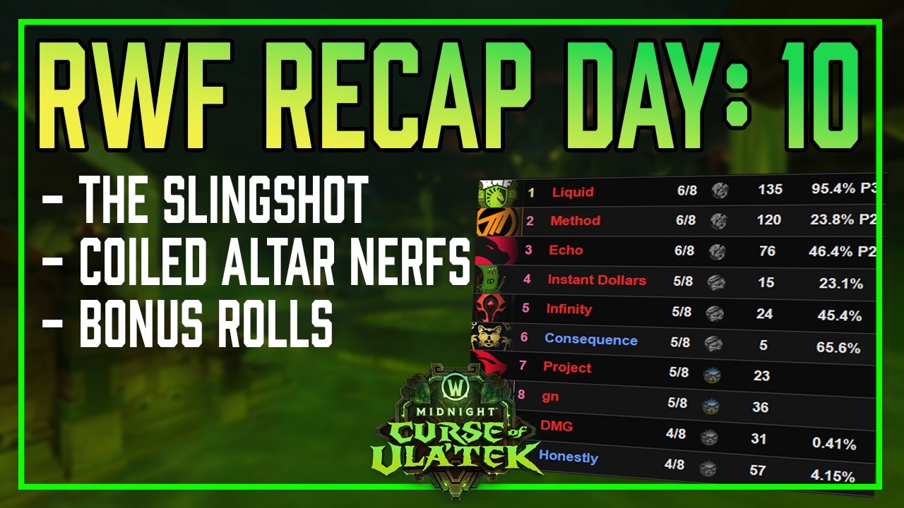 Venomous Abyss Race to World First Day 10 Recap: The Slingshot Day