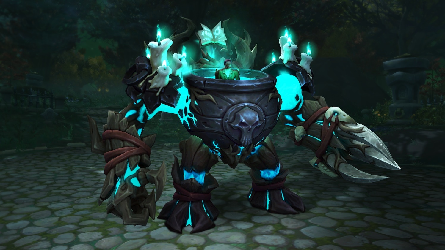Living Heartsbane Cauldron Mount Now Available on Battle.net Store