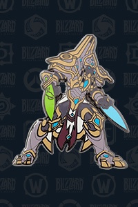 Pin Pharah Overwatch BlizzCon 2016 Série 3 – édition OR