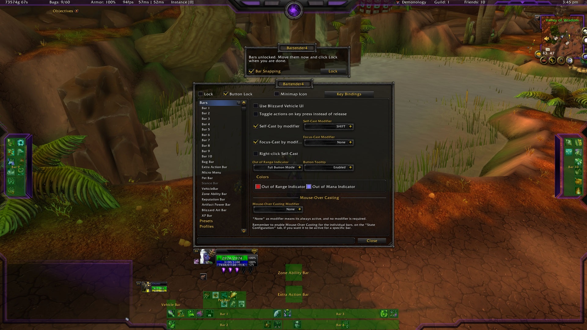 all the things addon for wow