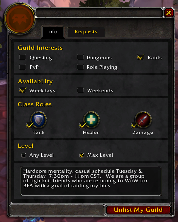 Navigating the New Panel in WoW - Wowhead