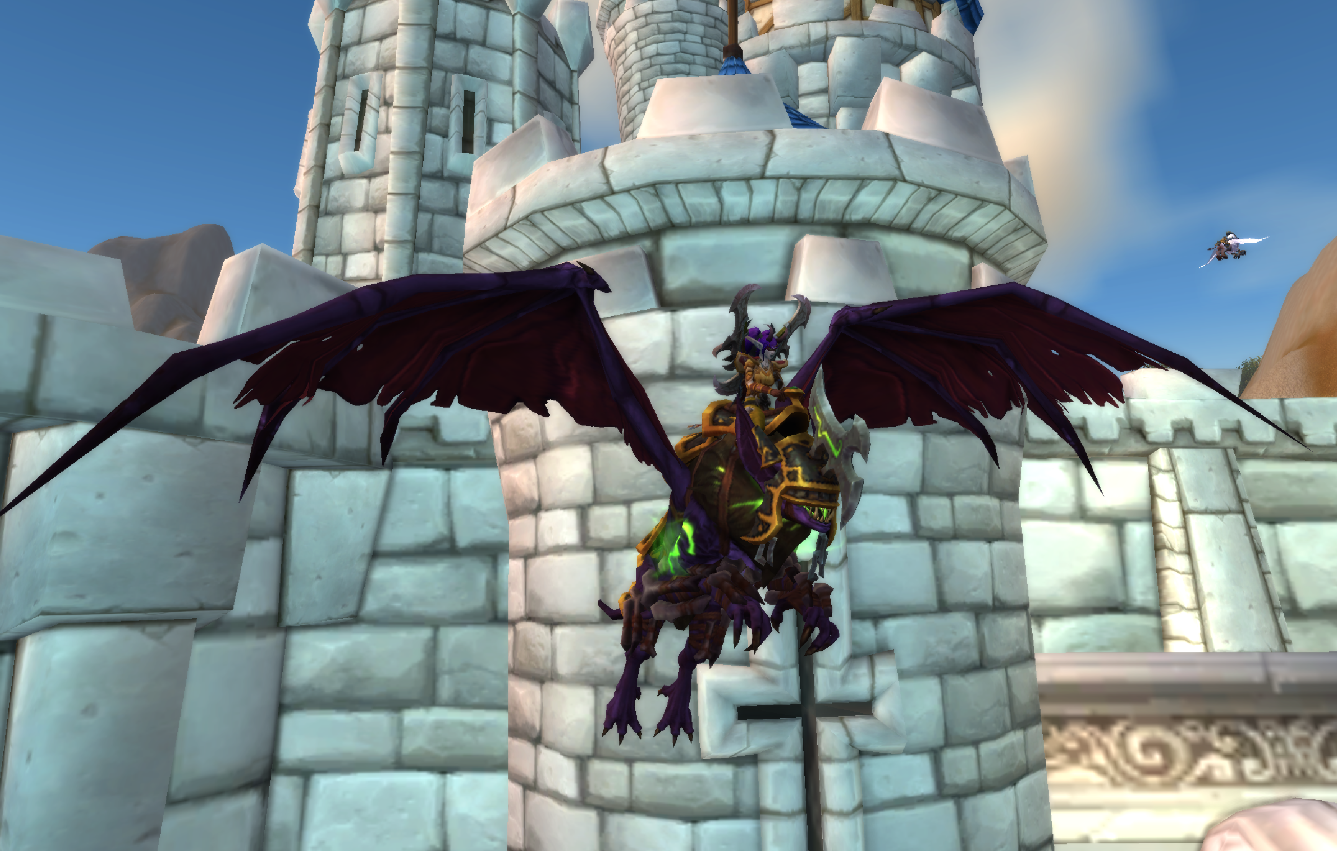wow demon hunter flying mount