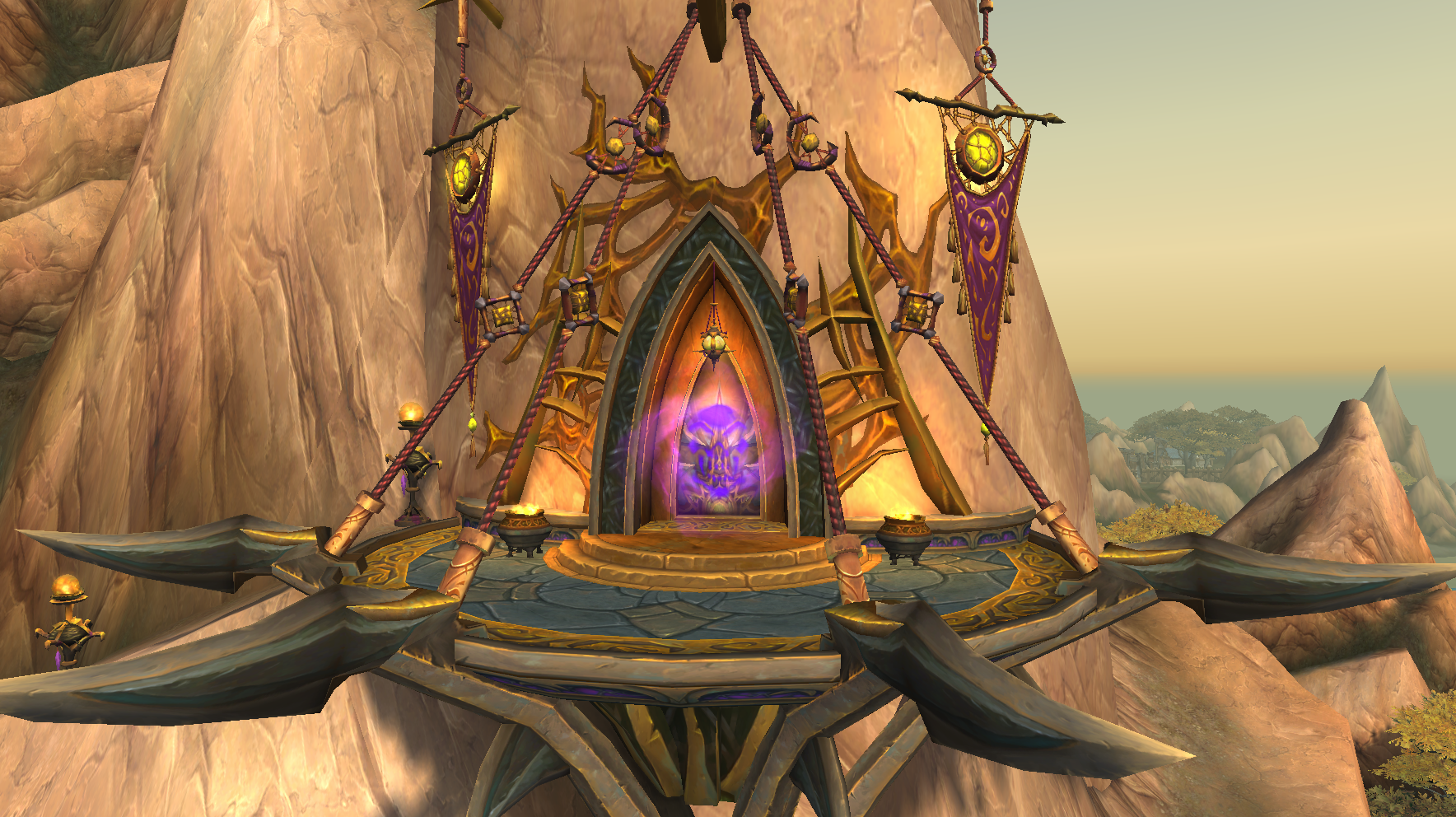 where are the mists of pandaria raid entrances