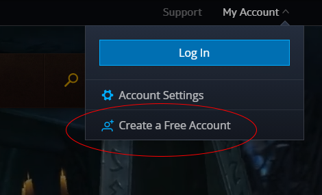 How to Create a Blizzard Account 