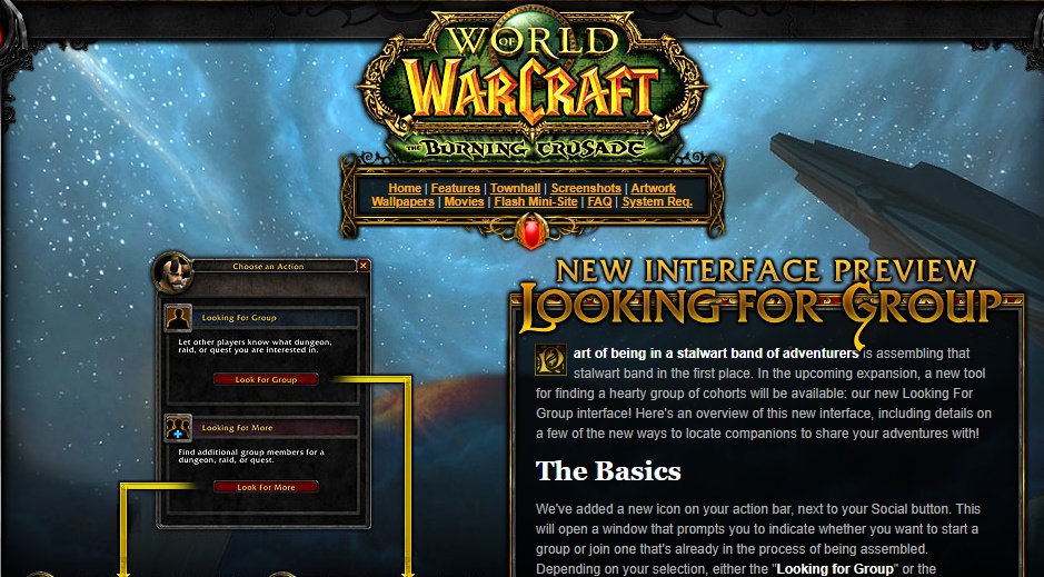 How to find a group in WoW Classic