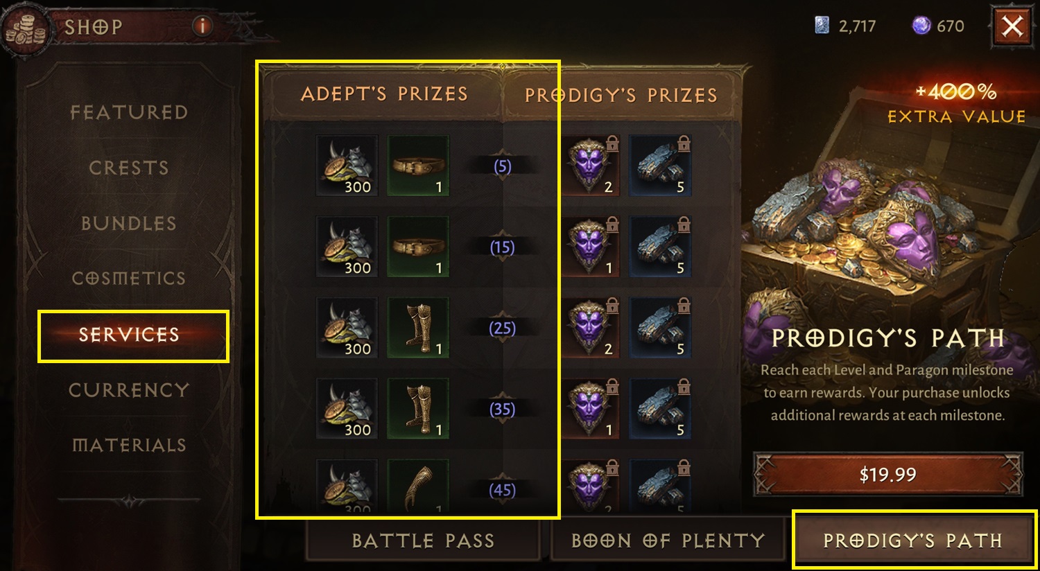 Diablo Immortal: Legendary gear farming guide